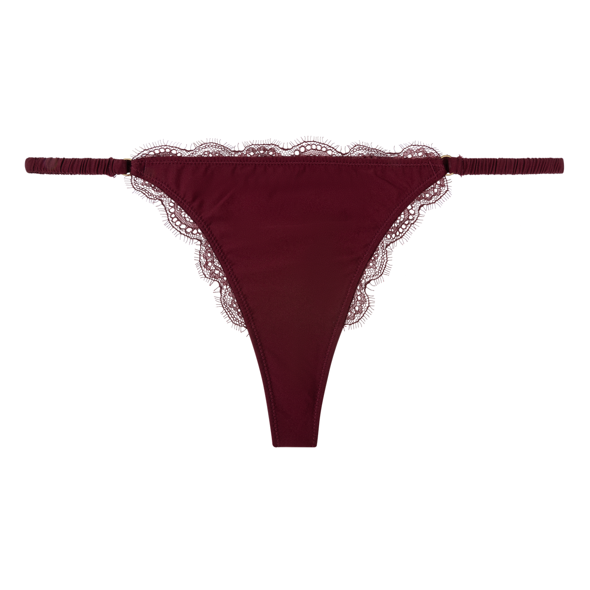 ROOMIE Elegant string briefs Burgundy