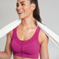 Sujetador deportivo con cremallera frontal - flanesyfresones