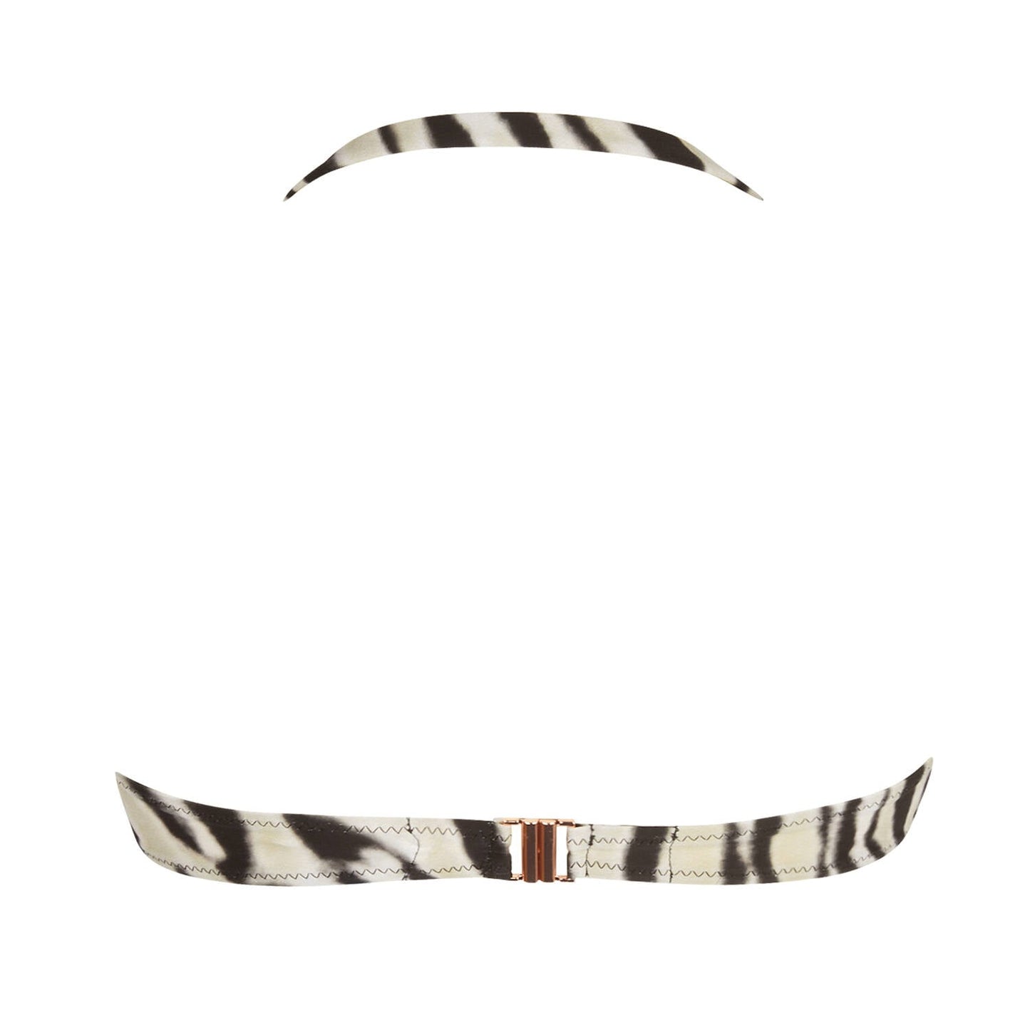 Biquini top sin tirantes  La tigre Blanc