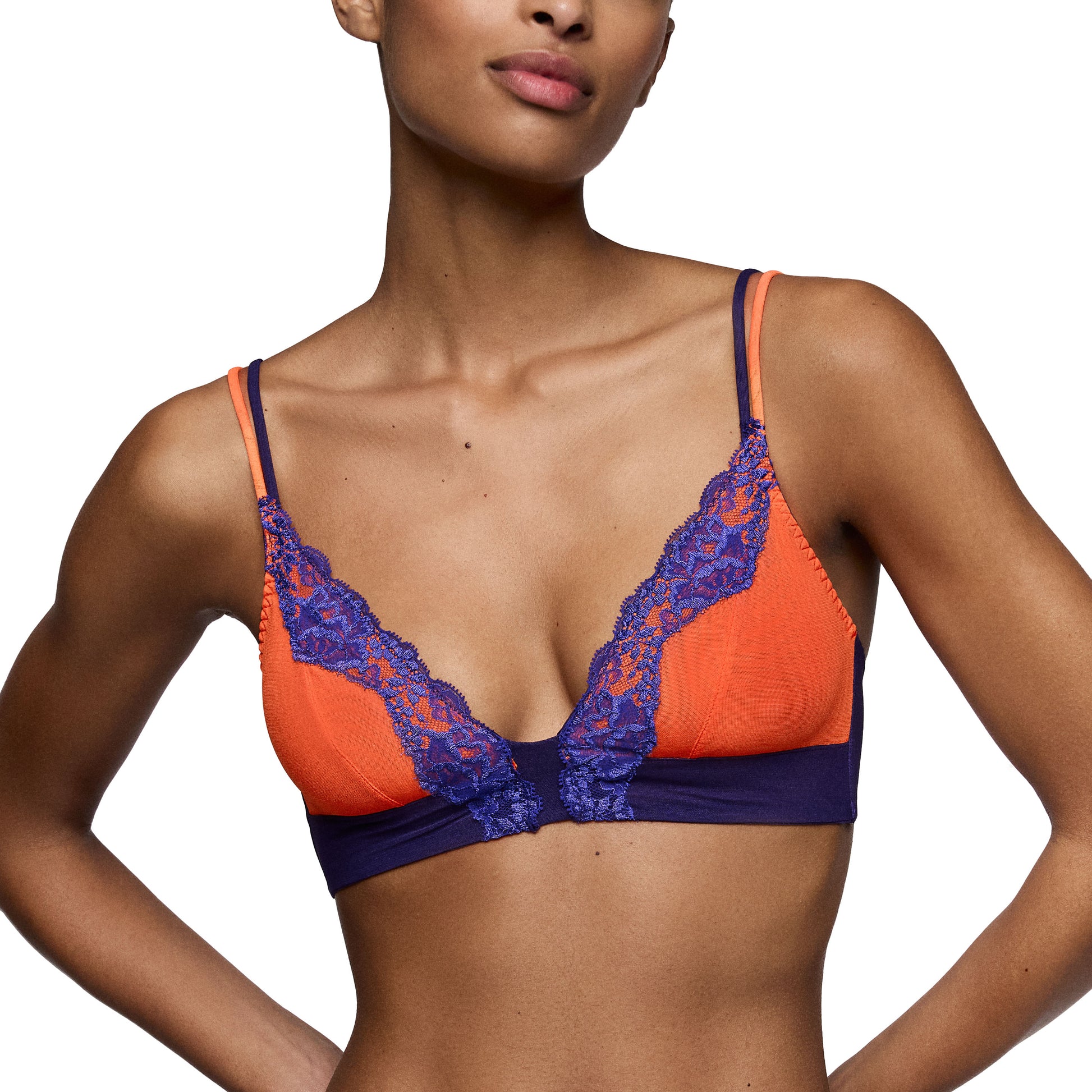 sujetador sin aros Orange  BREMER - flanesyfresones