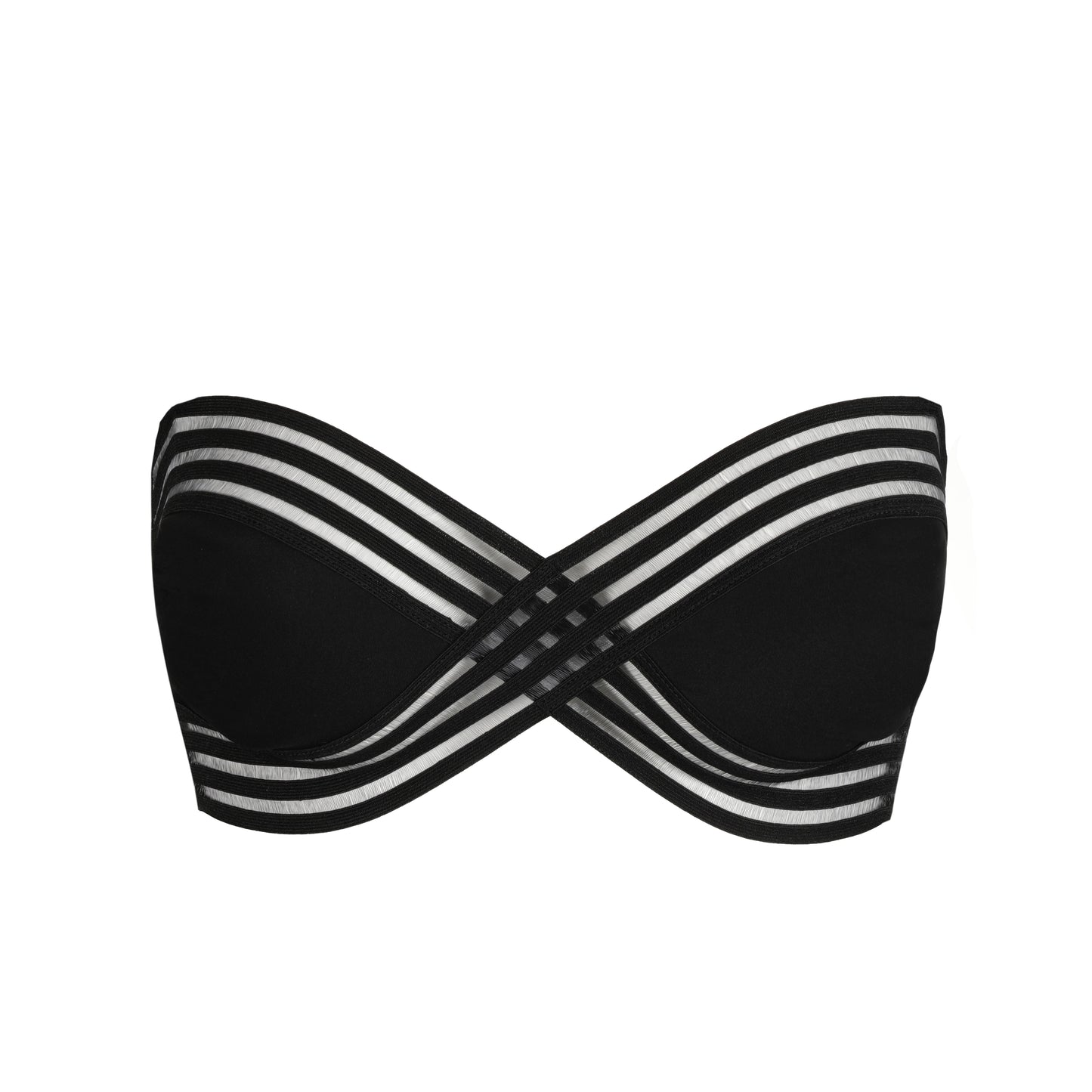 Biquini bandeau Miss negro