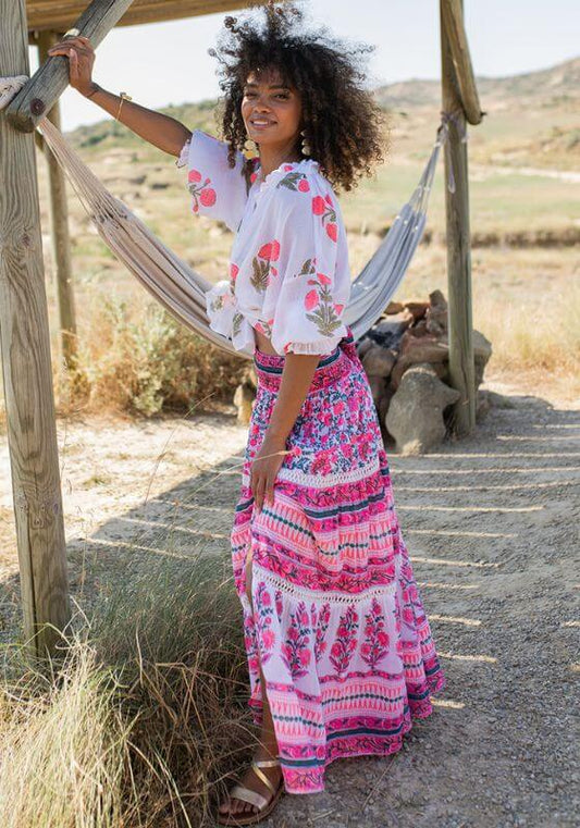 Falda larga Zanzibar Long - flanesyfresones