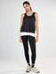 Camiseta sin mangas Negro