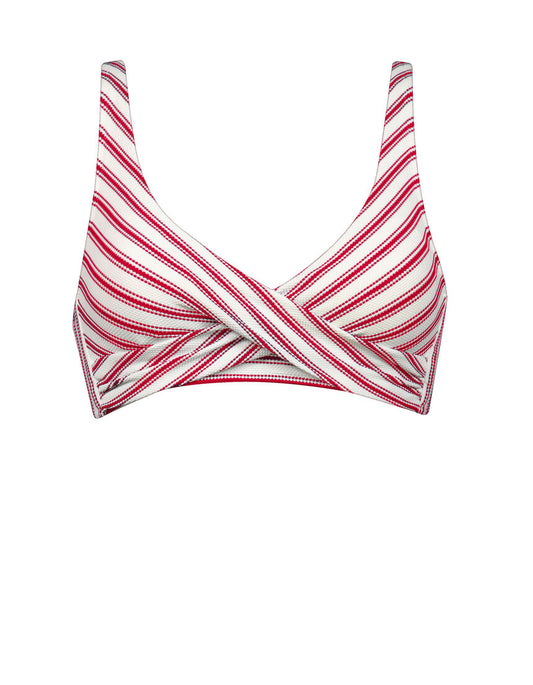Biquini top red-white-Goji