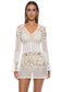 Long Sleeve Short Dress - flanesyfresones