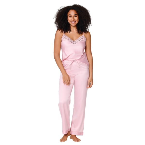 Pijama rosa set - flanesyfresones