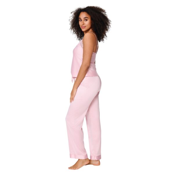 Pijama rosa set - flanesyfresones