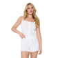 Pijama  set blanco - flanesyfresones