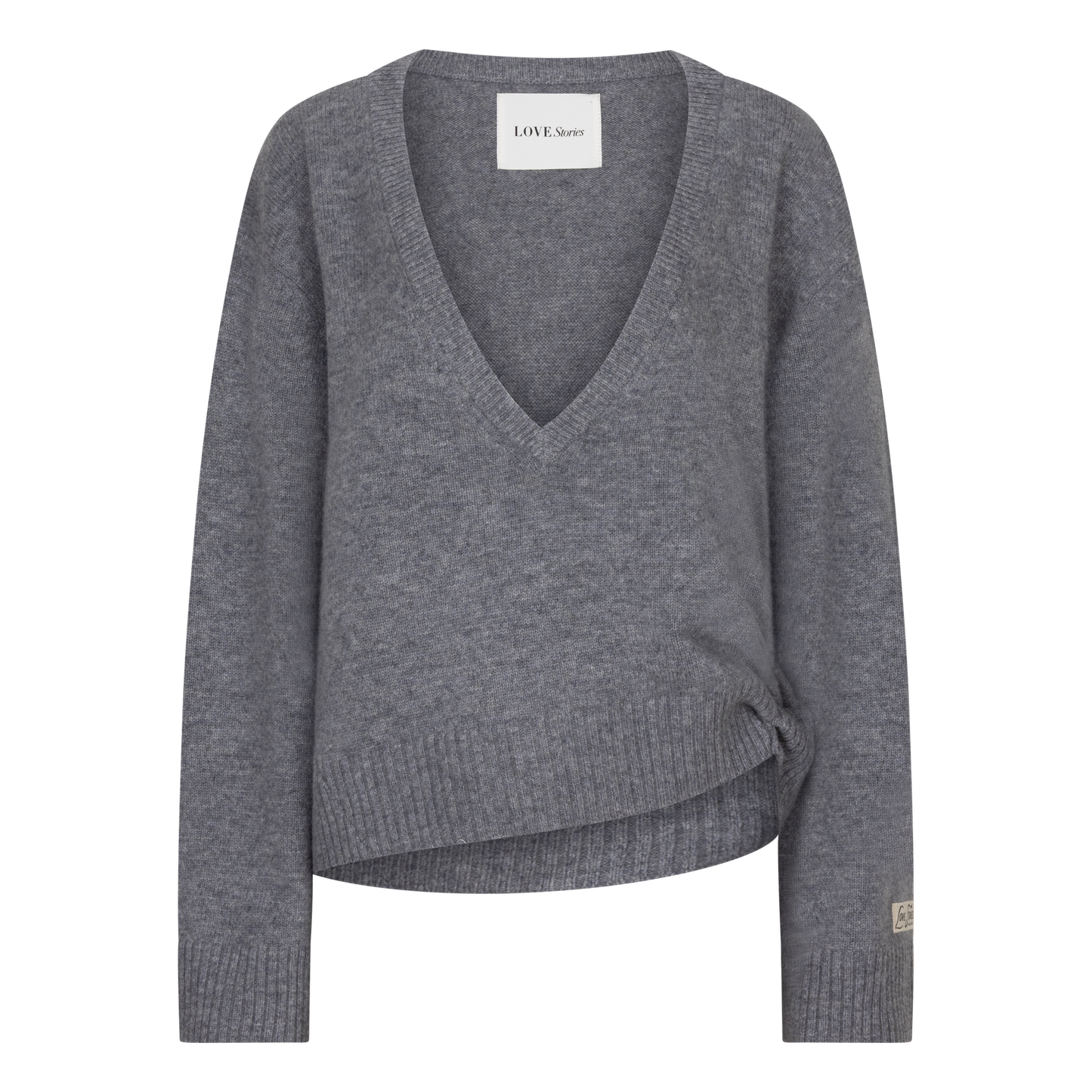 Jersey punto gris