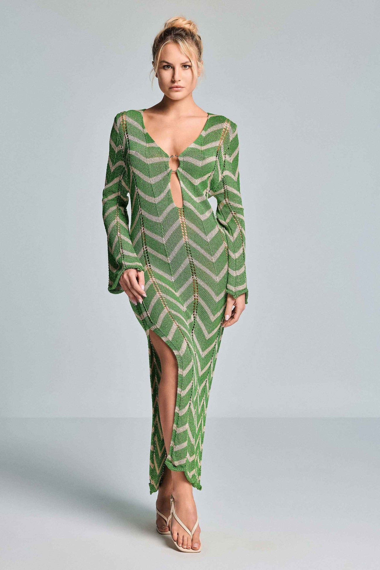 Vestido Nefetari verde