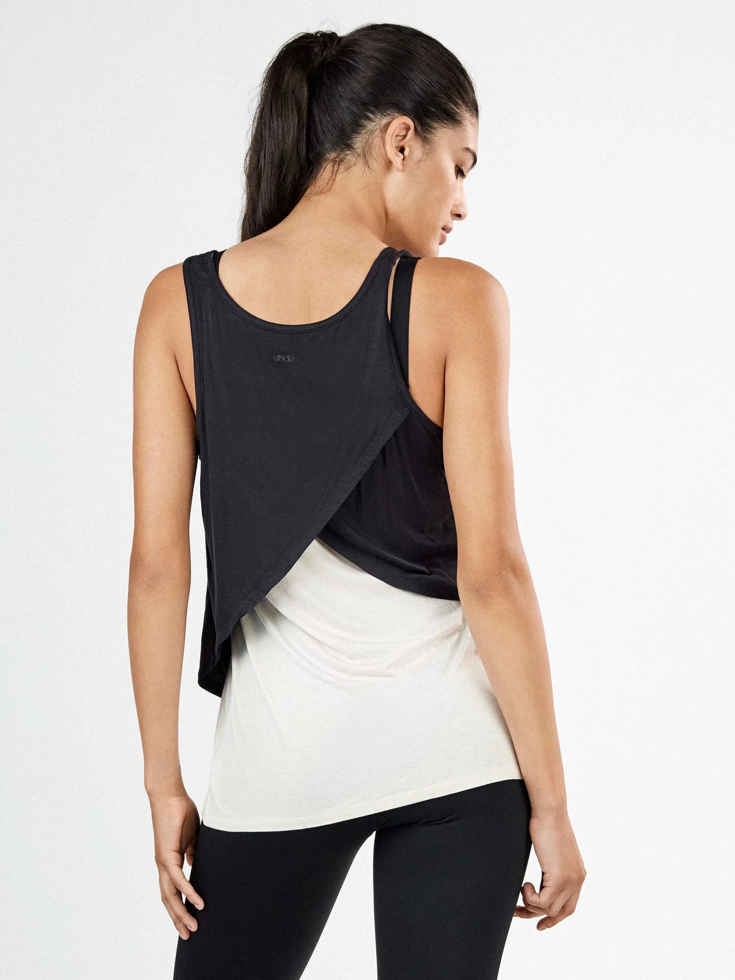 Camiseta sin mangas Negro