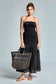 Sirya Long Dress - BLACK - flanesyfresones