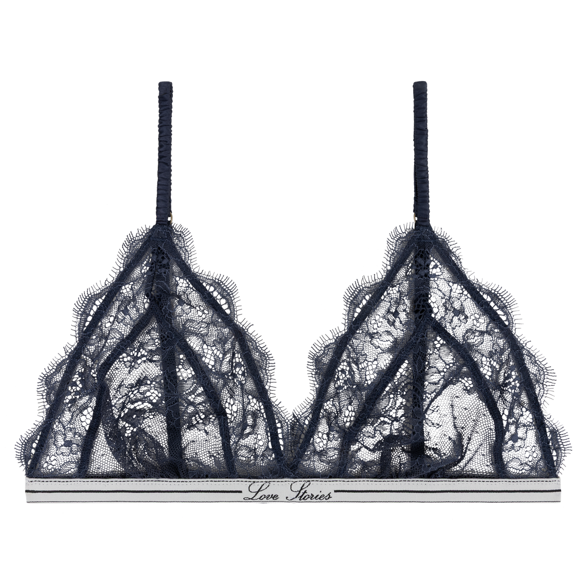 LOVE LACE
Delicado bralette triangular