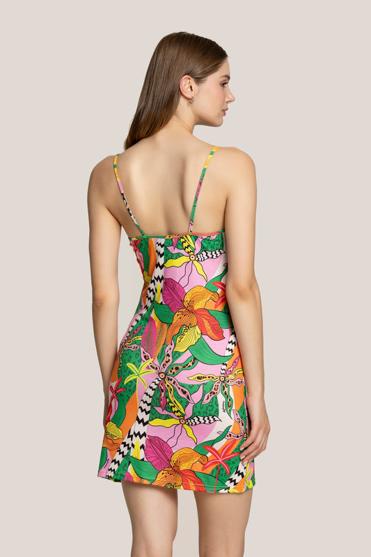 Vestido tropical