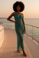 Vestido turquesa  JANJA - flanesyfresones