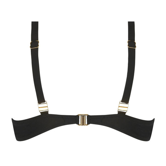Biquini top  negro LA GLAM TONIQUE