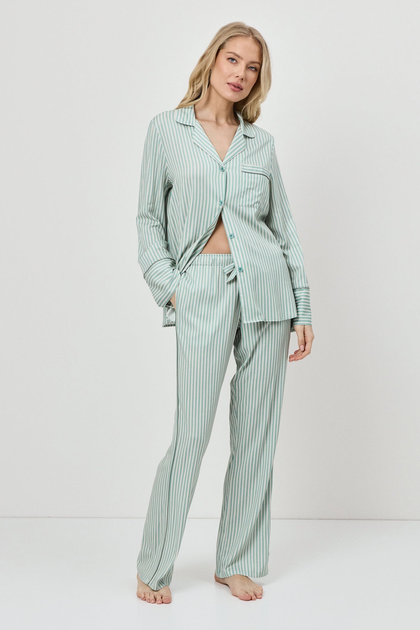 Moss pajama long - flanesyfresones