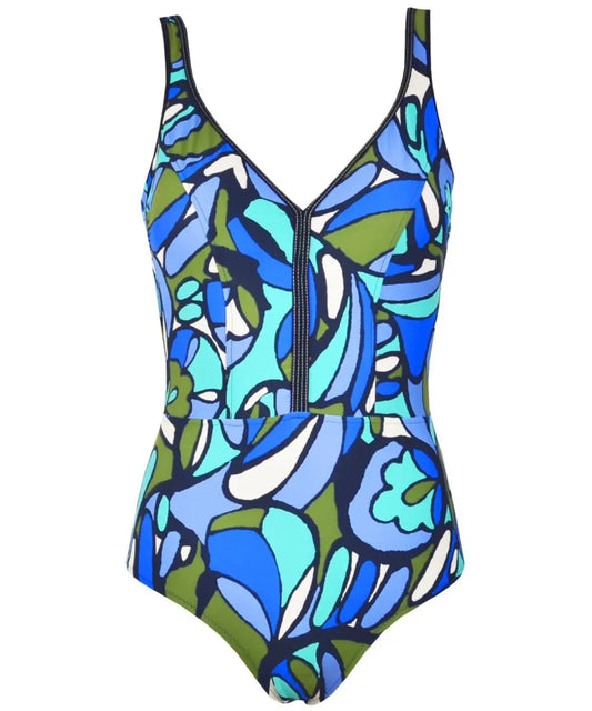 HALDA  Bañador  escote "V"