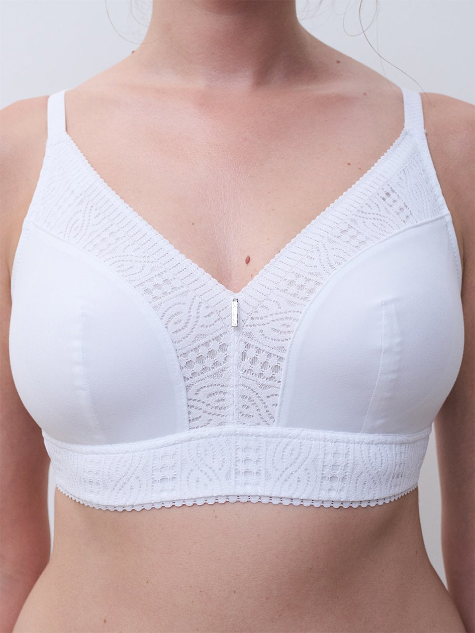 Sujetador sin aros de sujeción blanco-EasyFeel
 Easy Support