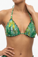 Biquini top verde print, Largos