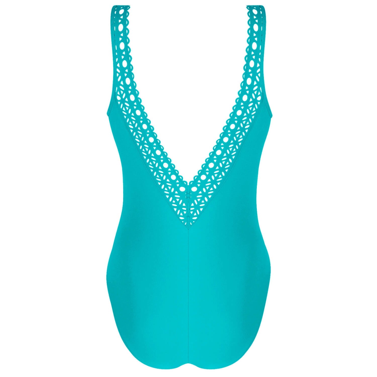 ABA6915C Bañador turquesa Ajourage couture - flanesyfresones