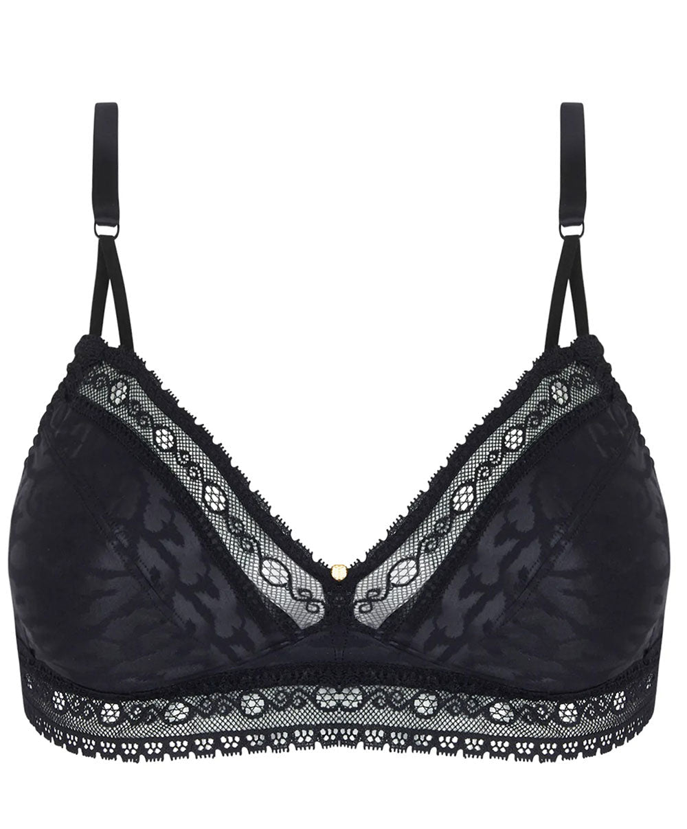 Sujetador negro sin aros Atelier Sensualité Fauve