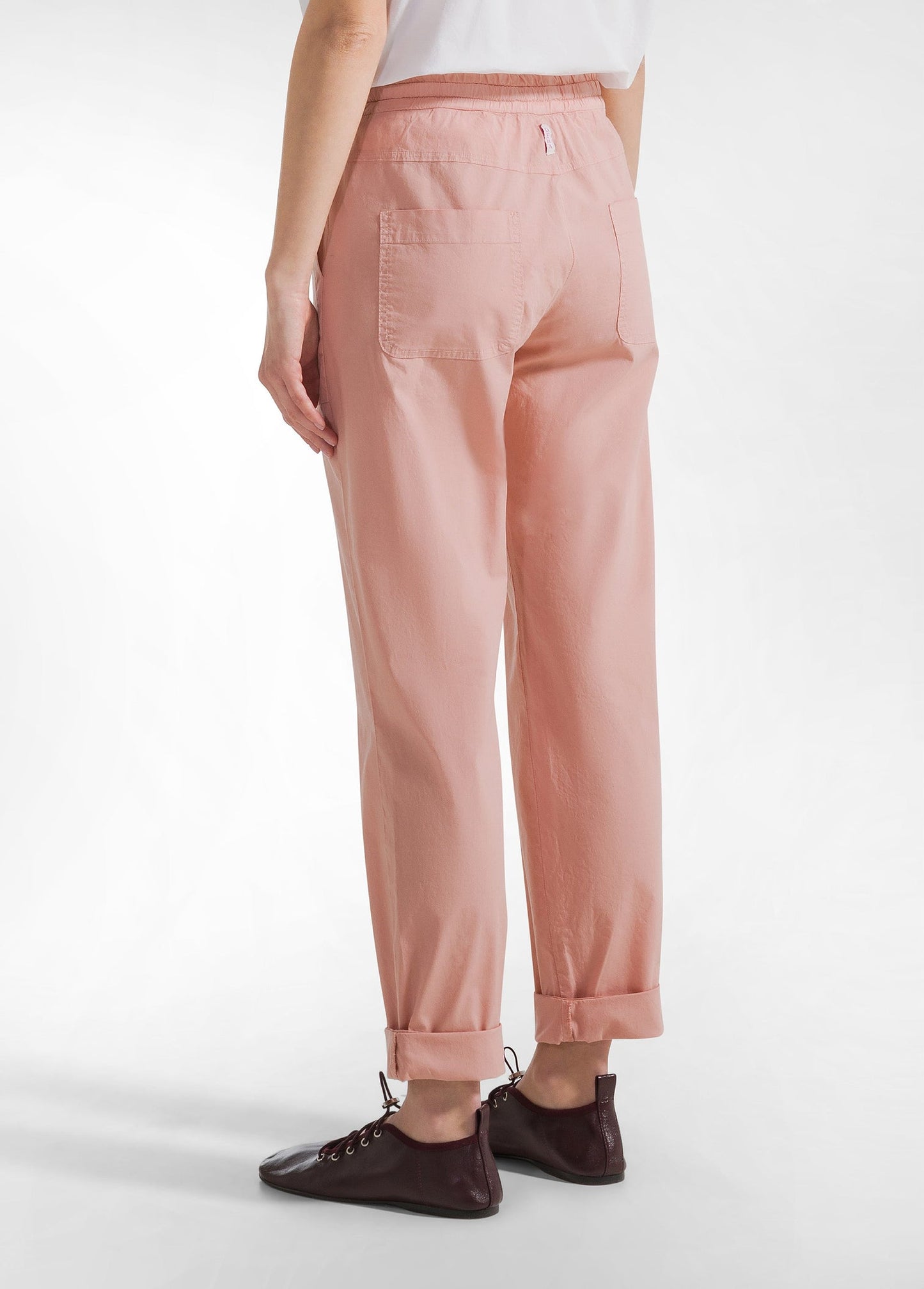 POPLIN STRAIGHT PANTS