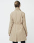 Chaqueta cortavientos camel