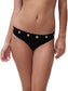 Braguita bikini clásica negra tachuelas Chantelle - flanesyfresones