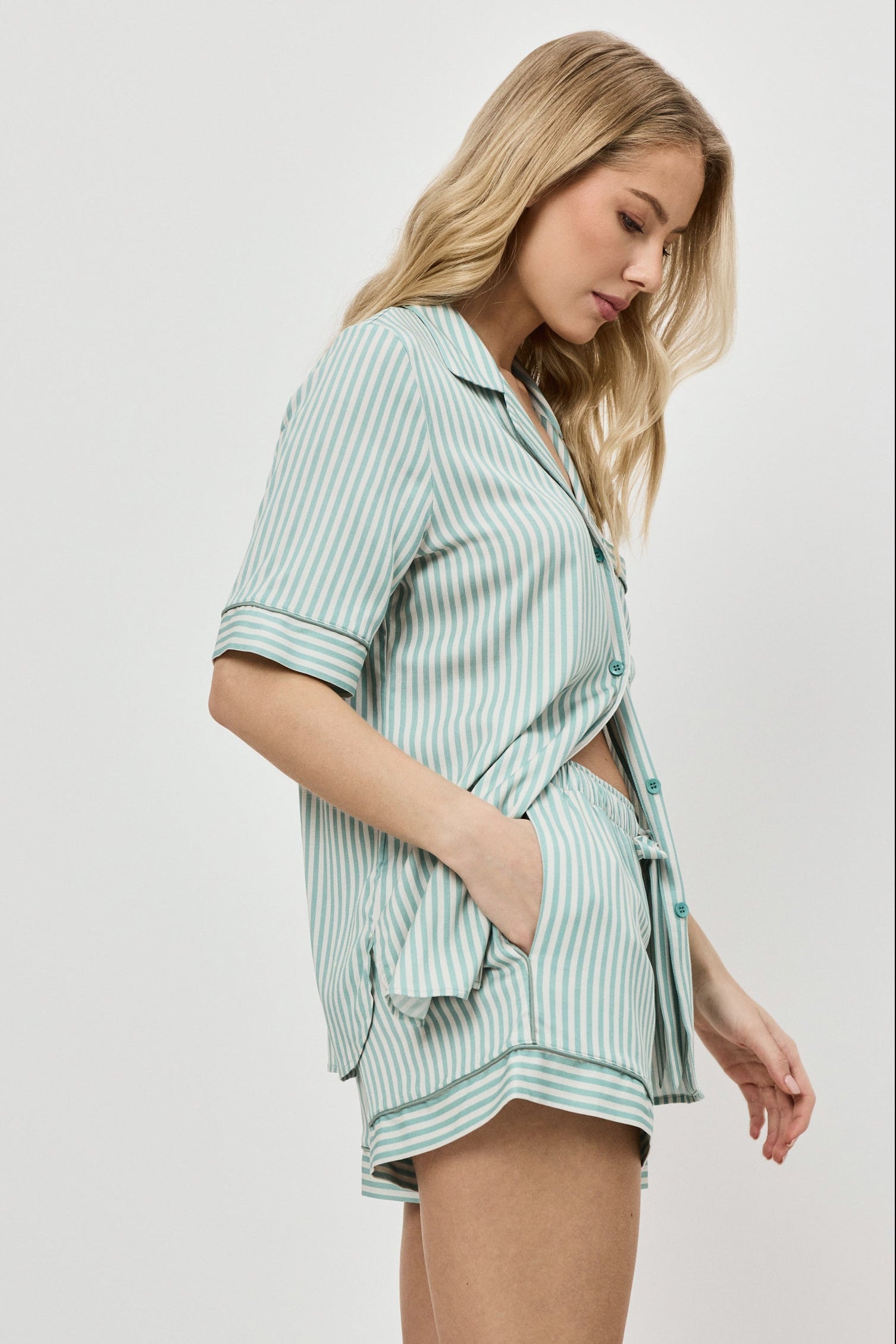Moss pijama short - flanesyfresones