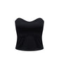 Top sin aros negro MAYELA