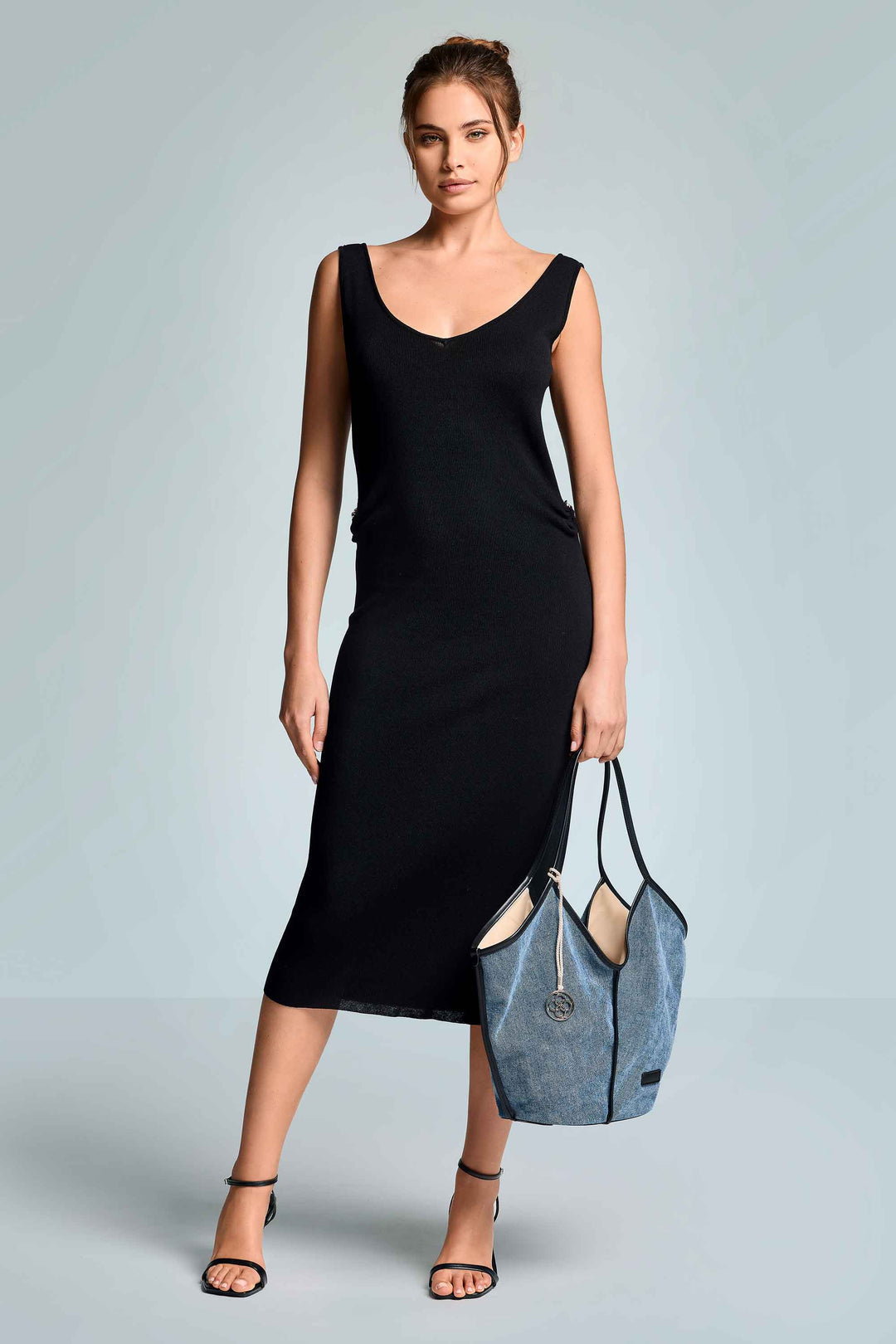 Vestito stretch midi Leona - flanesyfresones