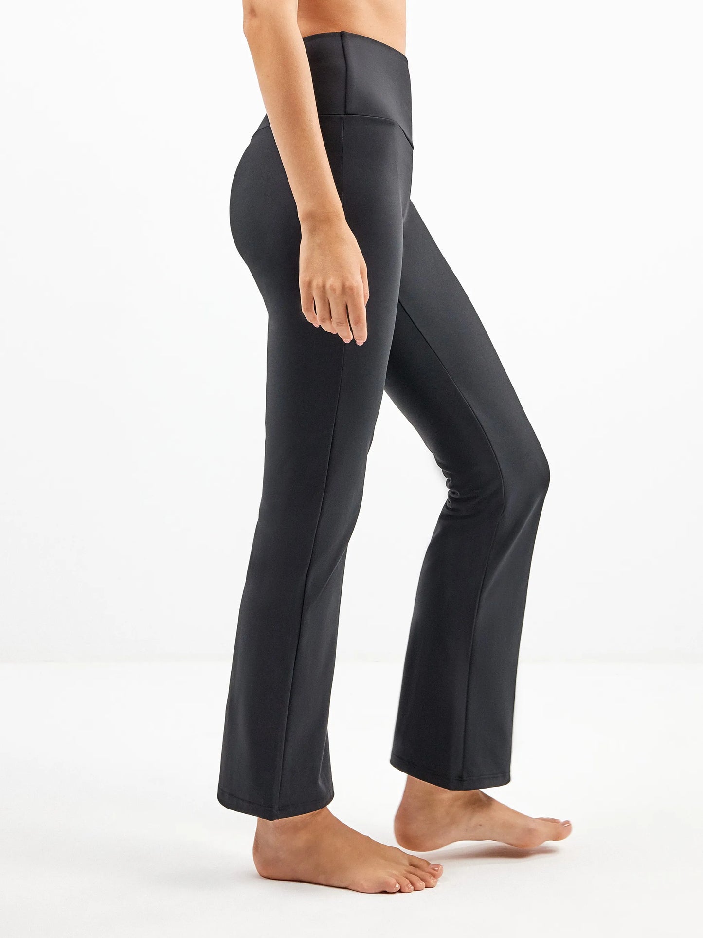 Leggings largos flare