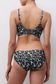 Top sin aros shimmer print