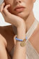 Pulsera Teresa medalla - flanesyfresones