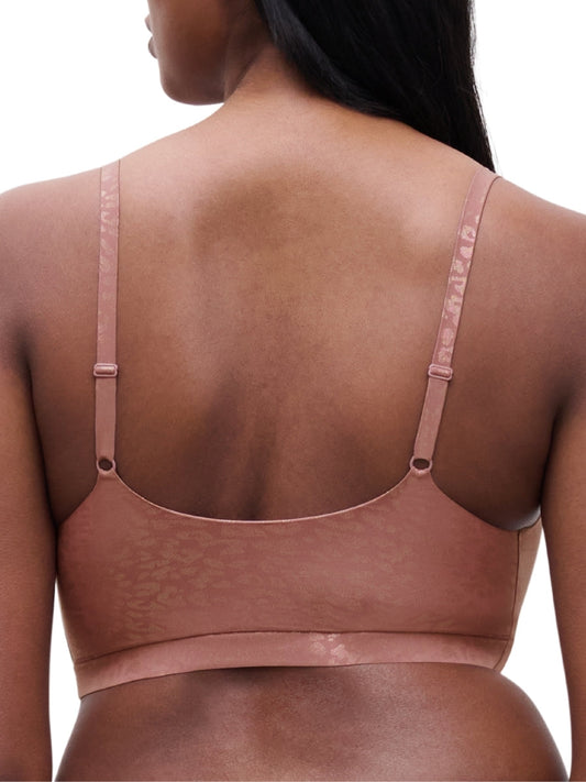 Top sin aros shimmer print