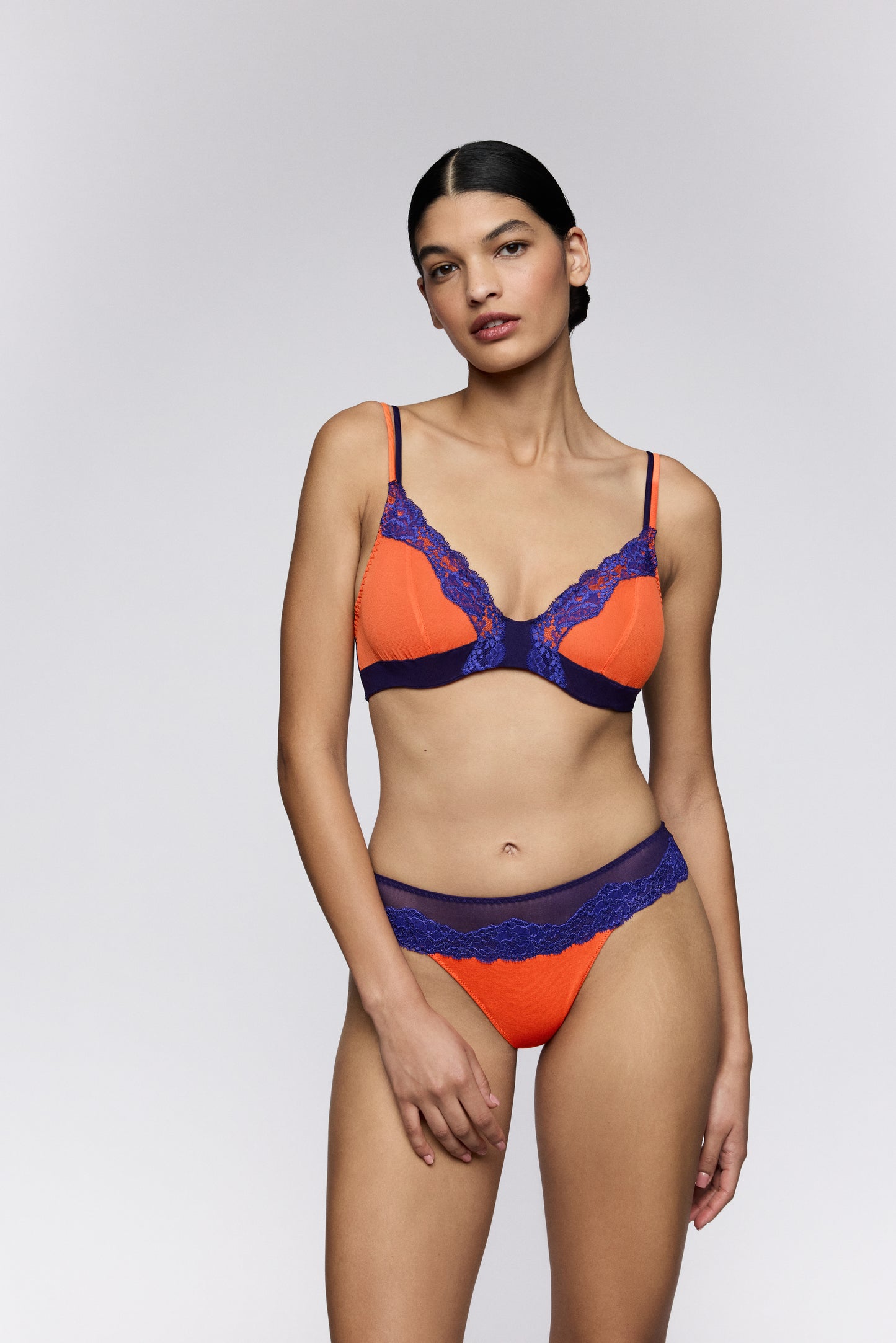 Sujetador  aros BREMER Influencer Orange