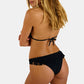 Braga biquini Vanita Fringes - Noir - flanesyfresones