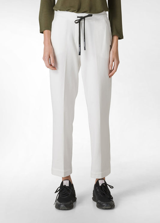 COSY STRAIGHT PANTS WHITE