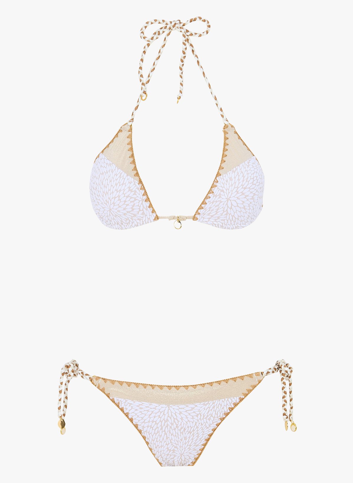 Biquini set Boscoblika Avellana - Blanc - flanesyfresones