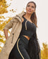Chaqueta cortavientos camel
