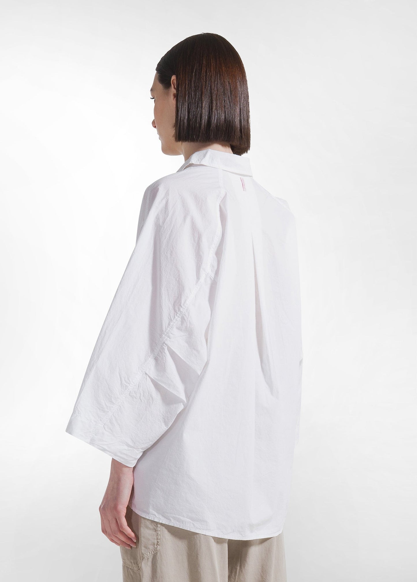 POLO DE POPELIN BLANCO - flanesyfresones