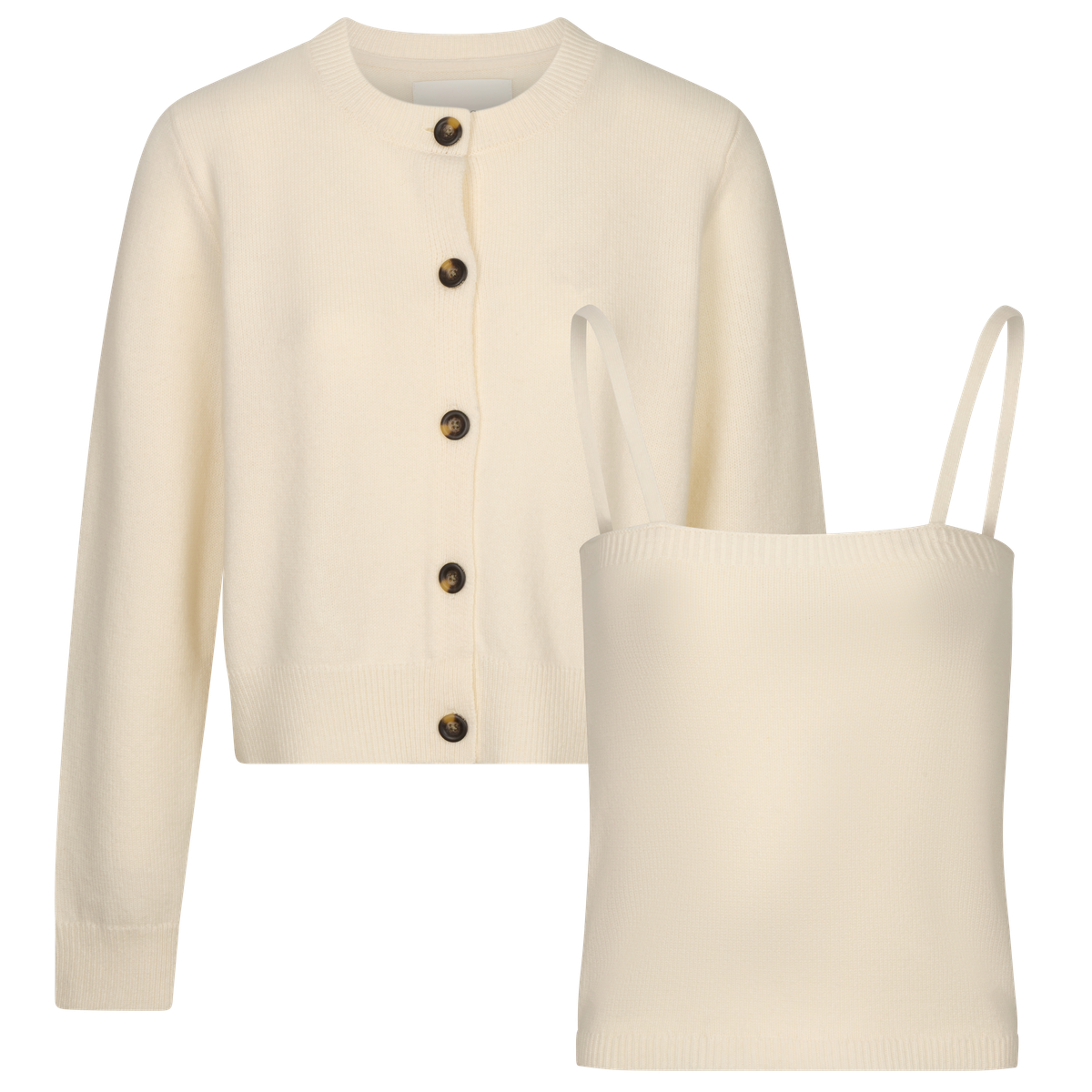 MIRANDA + CAMILLE Co-ord top WHITE OFF