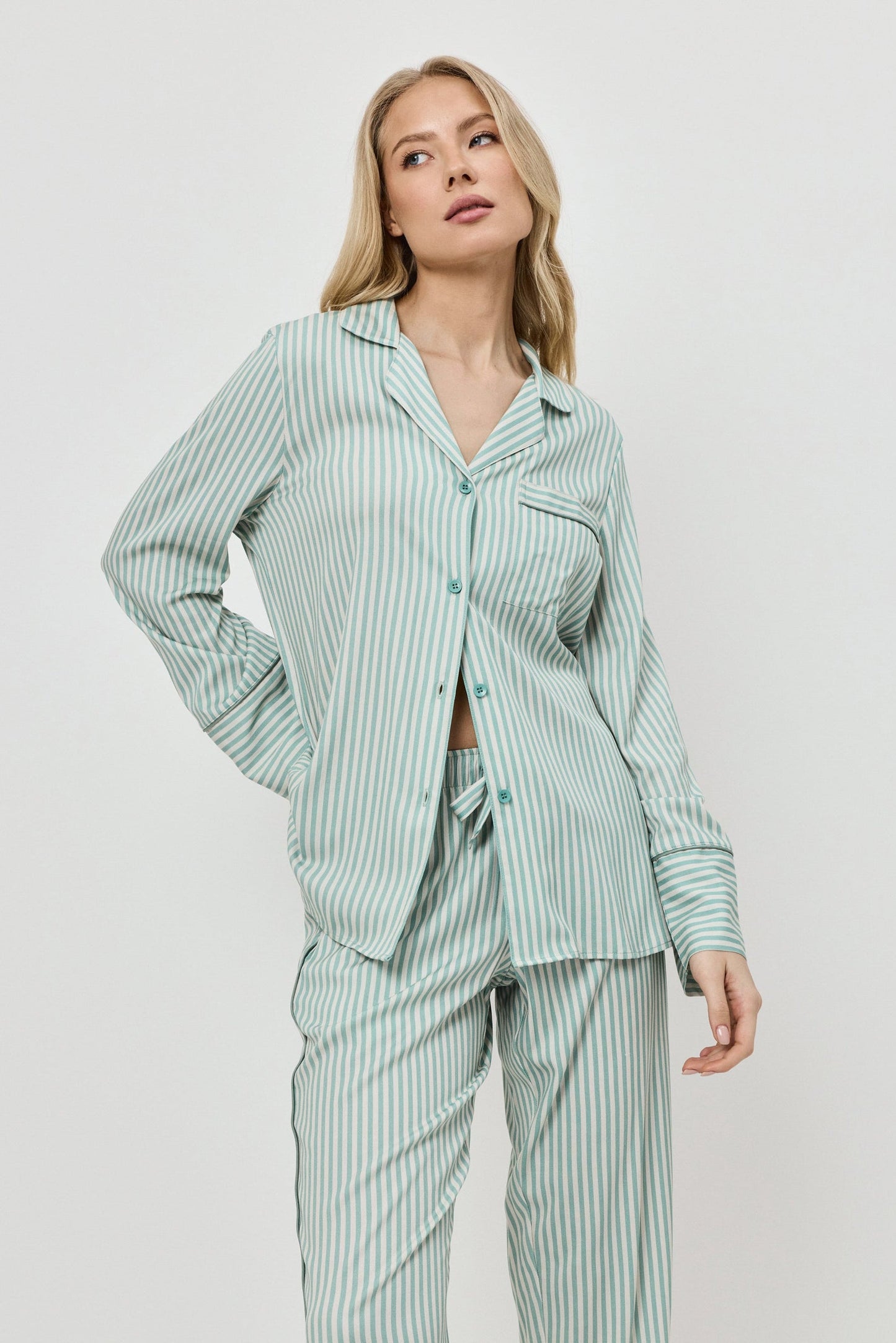 Moss pajama long - flanesyfresones