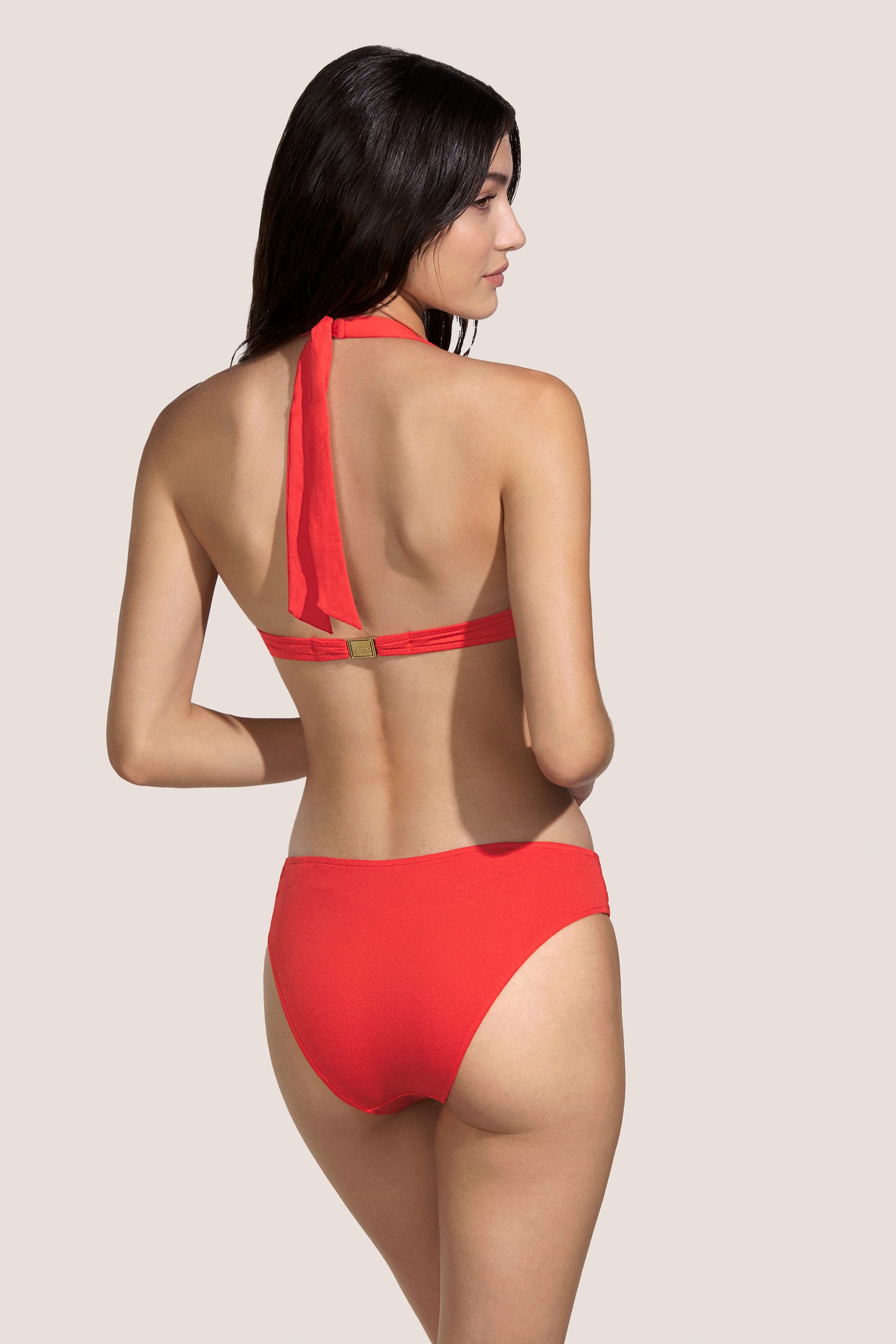 Bikini rojo Triángulo Con Foam Rodero