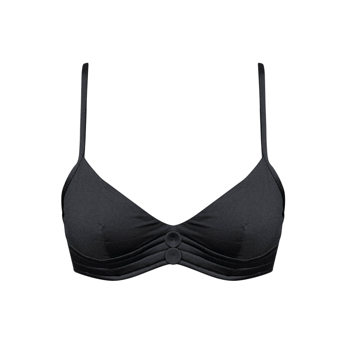 Bikini negro Copa Entera aro interior Rodero