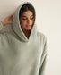 Sudadera oversize verde