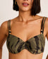 Top de Bikini kaki - flanesyfresones