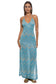 Cross Back Long Dress