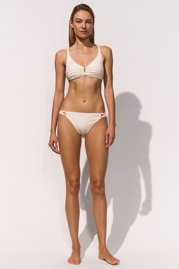 Braga biquini silk white